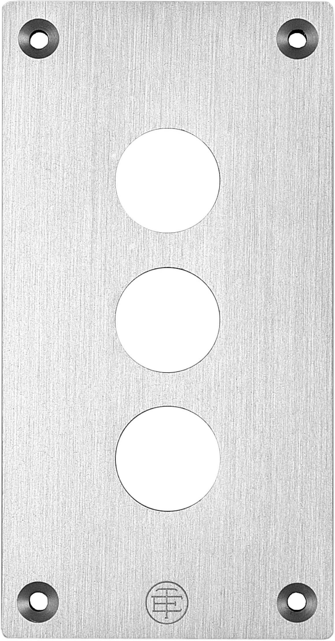 Schneider Electric XAPE303 Front Plate 72 X 138 mm, Flush Mounting Plate