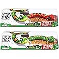 Robo Alive 2-Pack Slithering Robotic Snake Toy Series 2 with Realistic Movement by ZURU