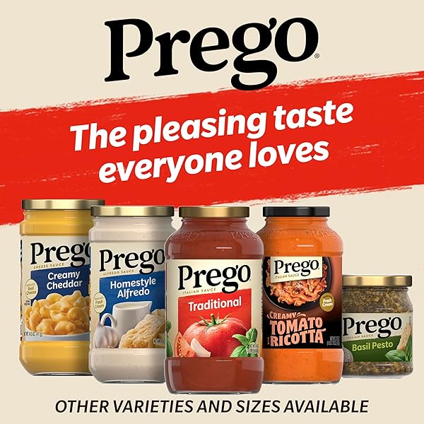 PREGO TRADITIONAL PASTA SAUCE, 24 OZ JAR