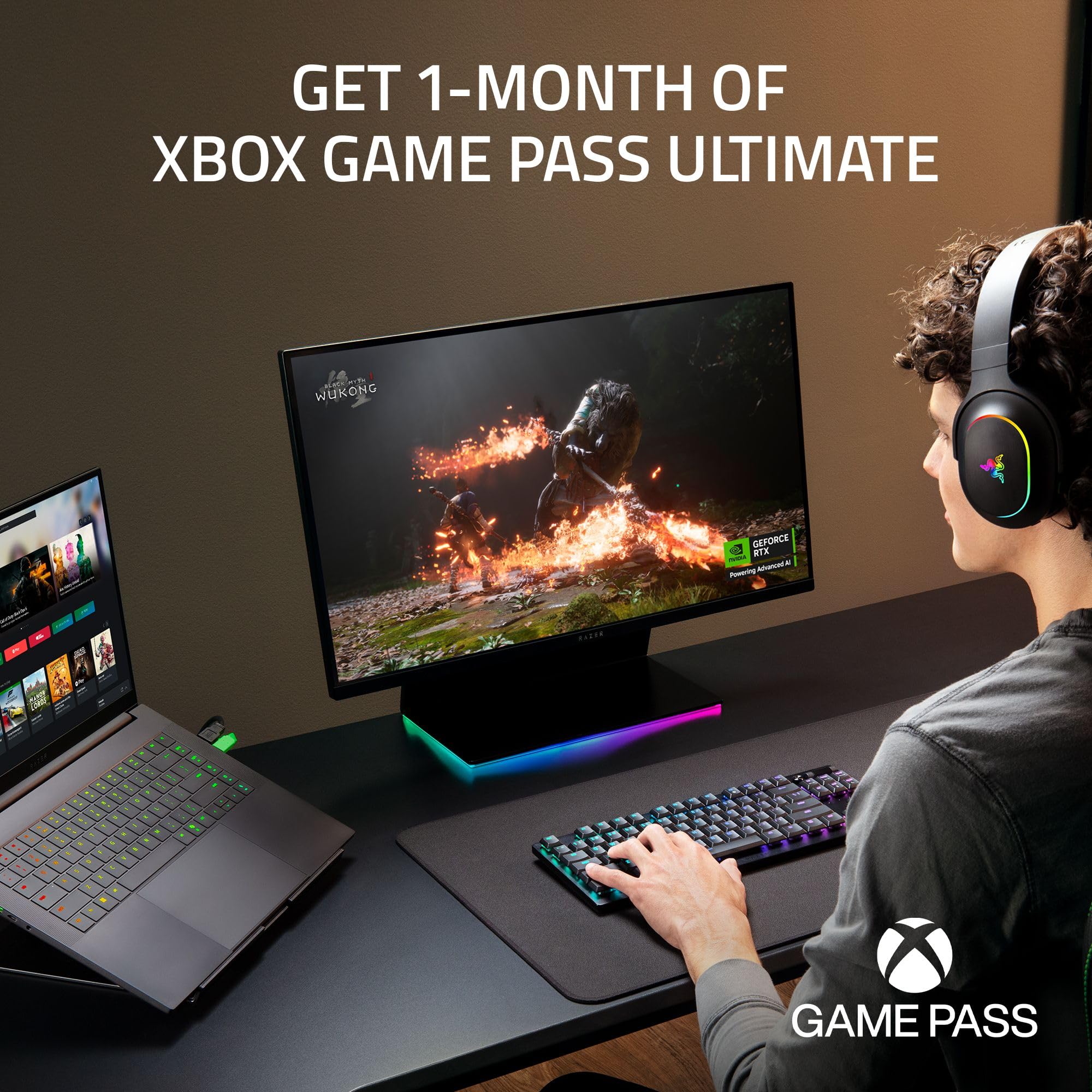 Razer Blade 14 (2025) Gaming Laptop: NVIDIA GeForce RTX 5070 - AMD Ryzen AI 9 365 CPU - 3K 120Hz OLED Display - 32GB LPDDR5X RAM - 1TB SSD - Thin & Lightweight - Chroma RGB - Windows - Mercury