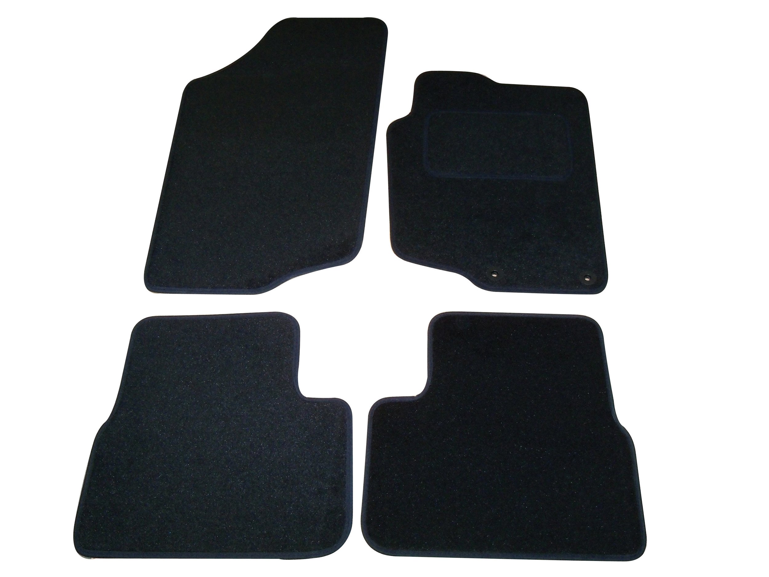 Sakura Car Mats for Peugeot 207 and 207CC Fits All 207 and 207CC - Black