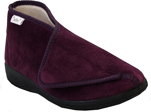 ladies slippers with velcro strap