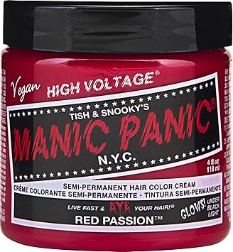 Amazon Com Manic Panic Red Passion Medium Red Hair Dye