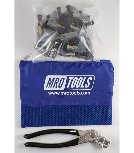 KSG1S25P 1/2 x 1/2 Cleco Side-Grip Clamps (SET OF 25) + Cleco