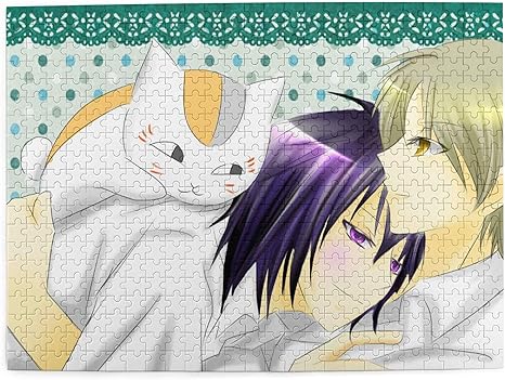 Amazon 夏目友人帳 パズル 500ピース パズル ニャンコ先生 夏目貴志 猫 パノラマ パズル パターン 夏目グッズ 子供 大人 初心者向け おしゃれ 人気 アニメ 溢れる想い 飾り プレゼント 52 2 38 5cm ジグソーパズル ホビー