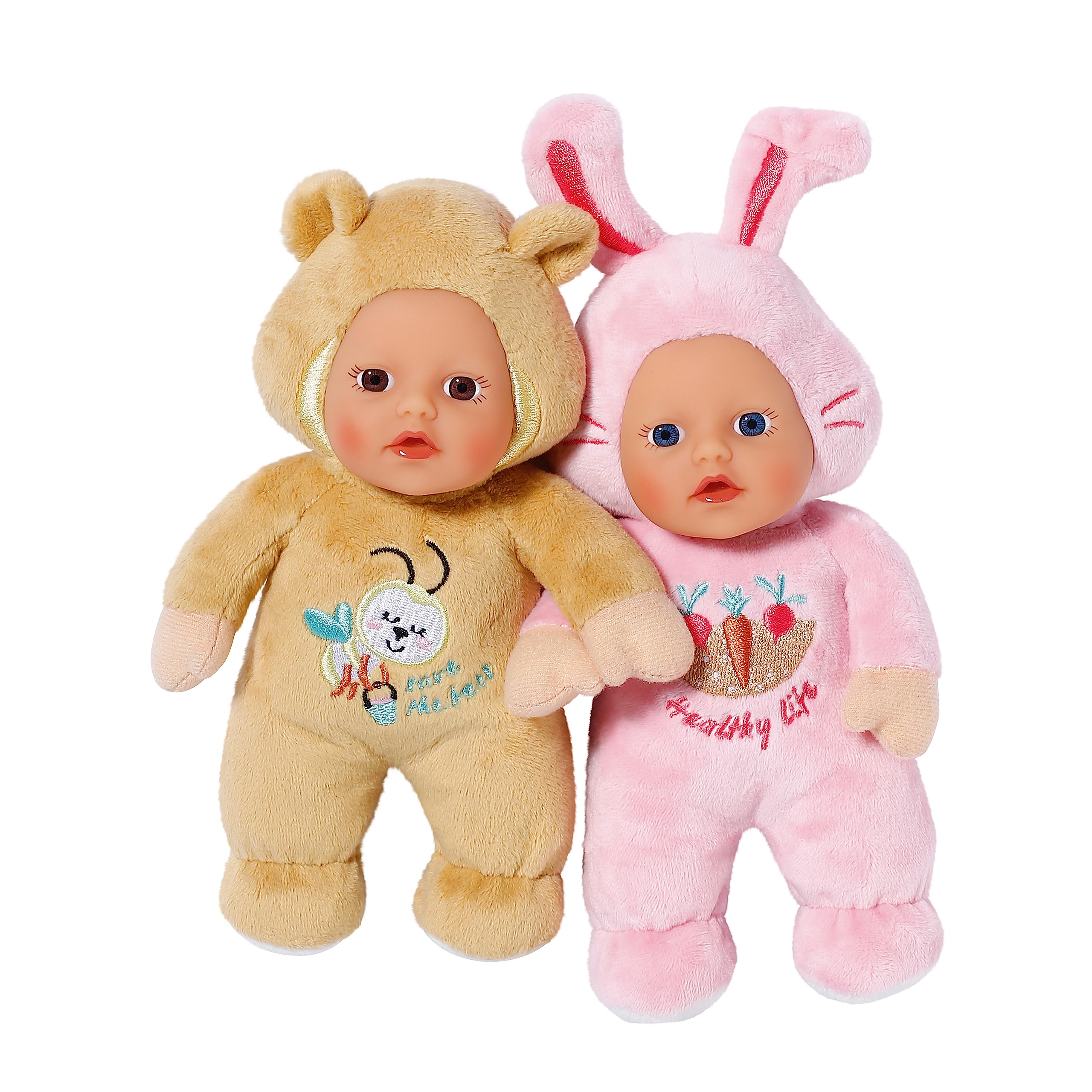 BABY born Cutie for Babies 832301 - One Doll From Two Assorted Styles - 30cm Soft Body Doll - Fully Hand Washable - Suitable for Newborn Babies