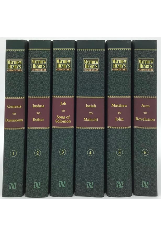 Matthew Henry's Commentary on the Whole Bible, 1-Volume Edition