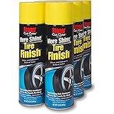 Stoner Car Care 91094-6PK More Shine Tire Finish – Tire Shine Spray for a Deep Matte Black Finish with Long-Lasting Rain-Resistant Protection, Non-Greasy No Sling – 12 oz (Pack of 6)