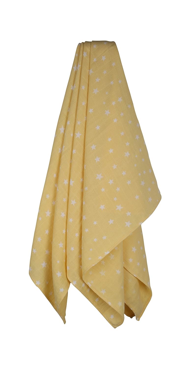 yellow swaddle blanket