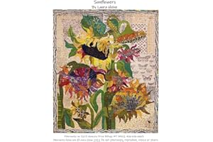 Sunflowers Collage Pattern by Laura Heine