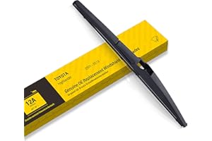 RaidBee Rear Wiper Blade 12 inch, Automotive Replacement for Toyota Highlander 2001-2019 Back Windshield Wiper Blades(12-A)