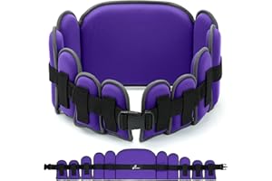 Sportneer Aqua Belt Water Aerobics Equipment: Aqua Float Belts Swimming Pool Exercise Set with Adjustable Buoyancy Blocks Jogger Floatation Belt for Adults Youth Aquatic Fitness Training