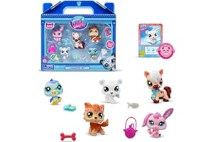 Littlest Pet Shop - Winter Besties Collector Set - LPS Gen 7, Authentic Mystery Figures, Surprise Collectible Kidult Toy, Girls, Boys, Kids, Tweens Ages 4+