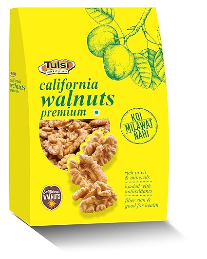 Tulsi California Walnuts Kernels Premium, 200g