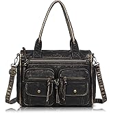 Angel Kiss Purses and Handbag for Women Soft Leather Hobo Bags Satchel Shoulder Bags Ladies Tote Crossbody Bag