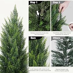 Artificial Topiary Cedar Trees 4FT Tall 2