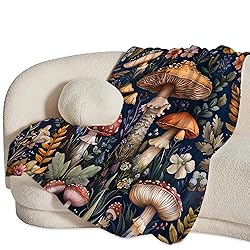 Mushroom Blanket Mushroom Throw Blanket Mushroom