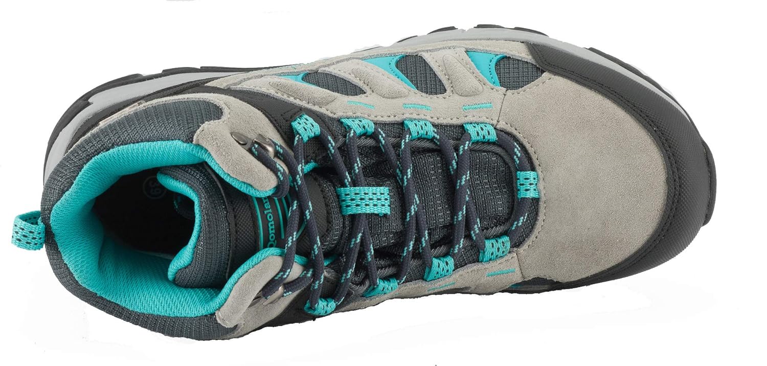 QOMOLANGMA Women’s Waterproof Hiking Shoes Lightweight Non-Slip Breathable Running Camping Outdoor Trekking Sneakers