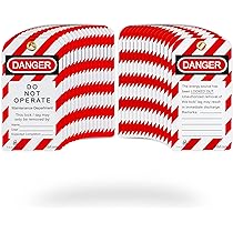 ＊マニア必見！ LABELS AND TAGS TRADESAFE Lockout Tagout Tags - 30 Danger Do Not Operate