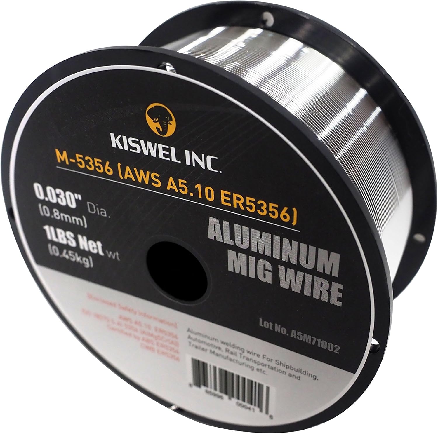 1Lb 0.030in. Model H381806R18 Spool Hobart Aluminum MIG Welding Wire