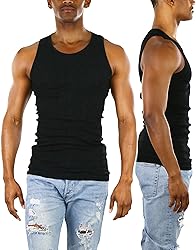 ToBeInStyle Men's Single A-Shirt Tank Top