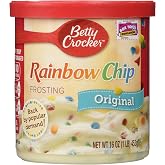 Betty Crocker Gluten Free Rainbow Chip Frosting 16 oz (Pack of 2)