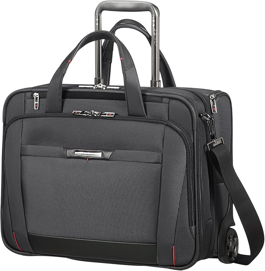 Samsonite ProDLX 5 15.6 Inch Laptop Roller Case with 2 Wheels, 46 cm