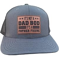 It's Not A Dad Bod It's A Father Figure' Baseball Cap For Men...