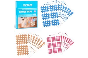 OK TAPE Cross Tape for Muscle Trigger Points and Acupuncture Points,Strong and Versatile for Home, Office, and Outdoor Use��Mi