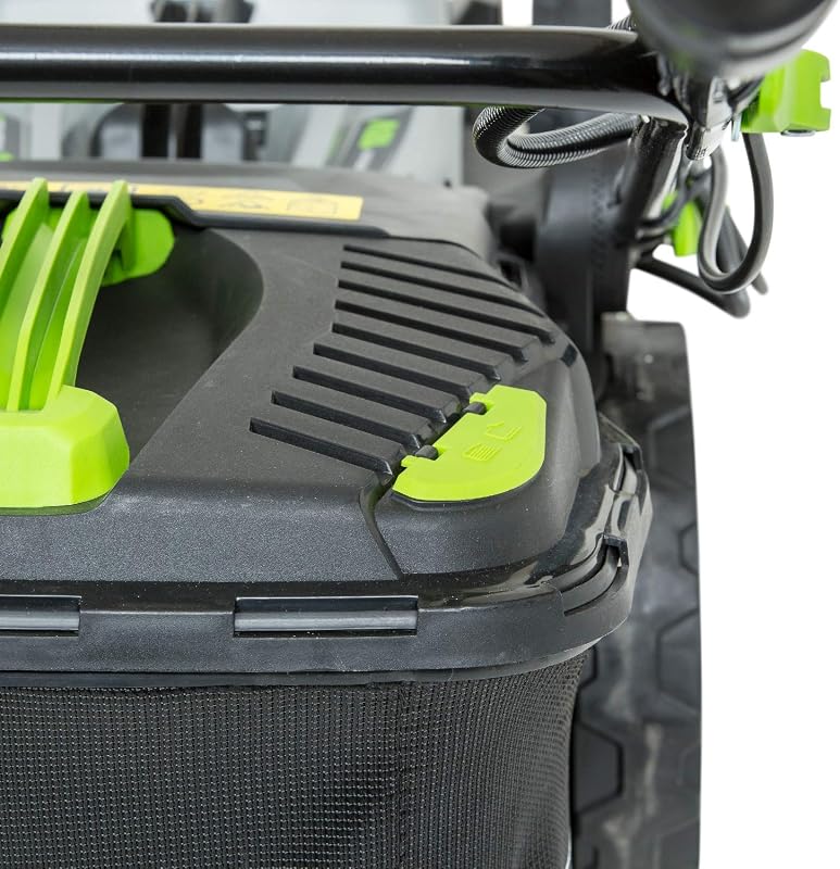 2x18V (36V) Lithium-Ionen 37 cm Akku-Rasenmäher IQ18WM37, Powered by Briggs & Stratton, bis zu 425 m2, inklusive 2X 2,5Ah Batterie und Zweifach-Ladegerät, 5 Jahre Garantie