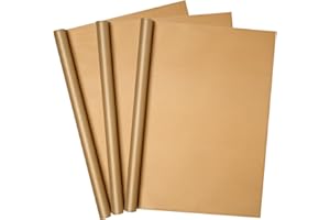 Cybrixus 3 Pack 12 x 16" Teflon Sheets Non Stick PTFE Teflon Sheet Reusable Teflon Paper Heat Resistant Teflon Mat for Heat Press