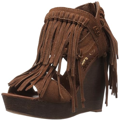 naughty monkey fringe sandals
