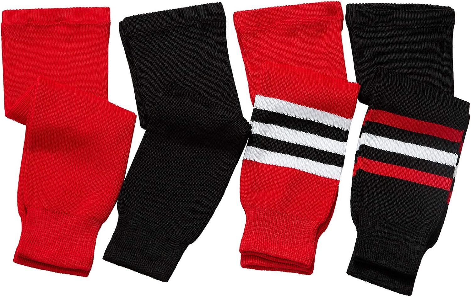 EALER HSK Series Multiple Colors Knit Hockey Socks Junior To Senior: Clothing