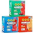 Shameless Snacks New Flavors Bundle Healthy Low Carb Keto Gummies Beary Cherry, Wunderlicious Whales and Chilli Mango