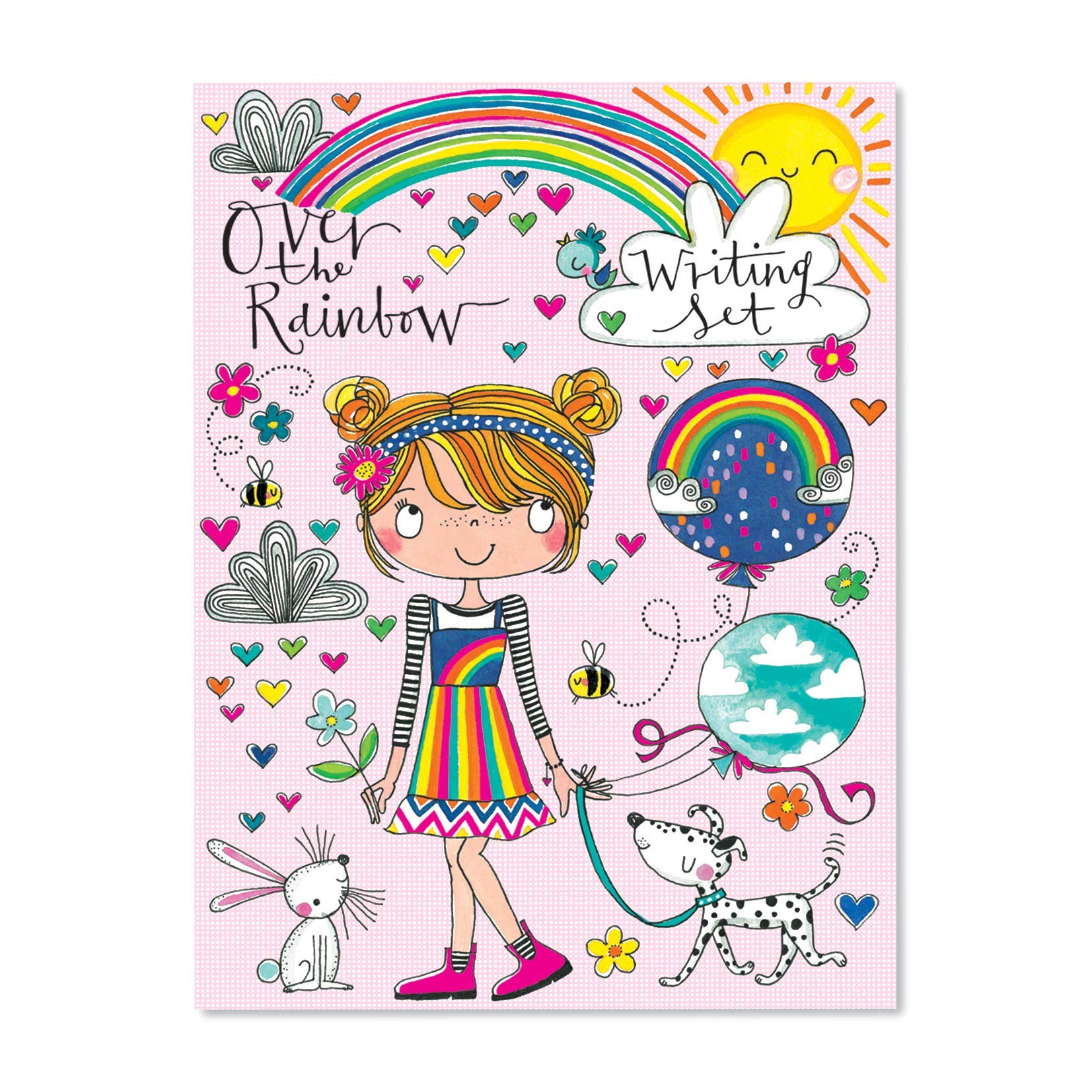 Rachel Ellen Over The Rainbow Children's Letter Writing Set Wallet Designs