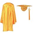 FtyFty Shiny Kindergarten Graduation Cap and Gown Set