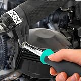 Amazon Basics 6-in-1 Multi-Bit Screwdriver Nut Driver Multicolor Silver Gray view 5