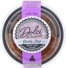 Dolci di Maria Moist Chocolate Cake Round Individual, 5.4 OZ