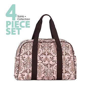 pink diaper bag tote