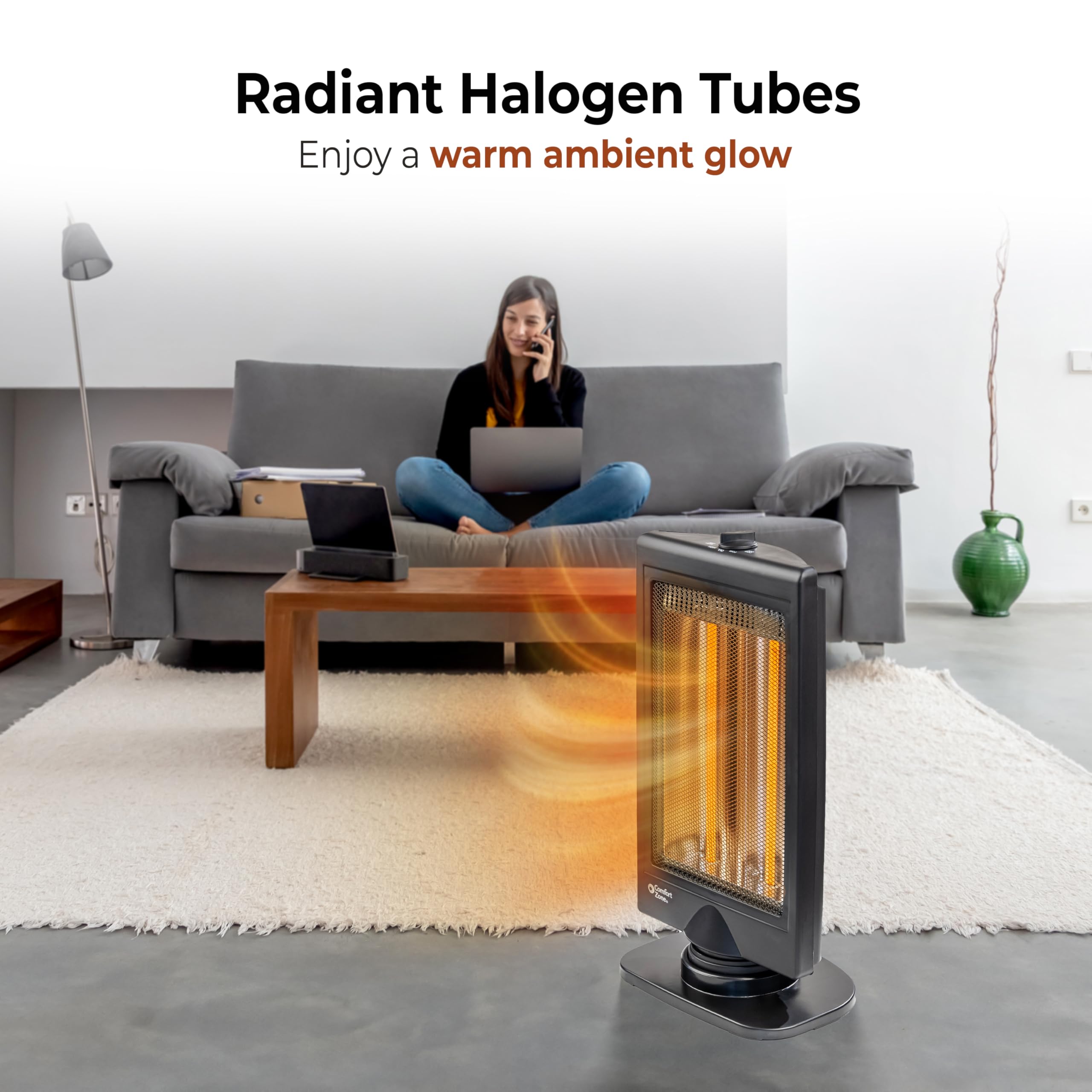 Flat Panel Halogen Heater