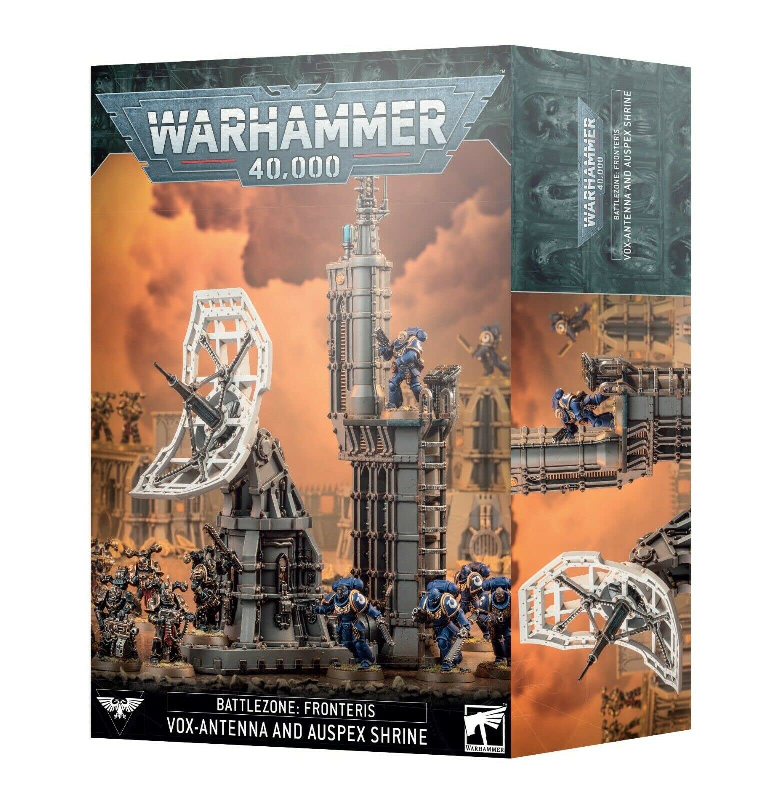 Games Workshop Warhammer 40k - Zone de Bataille Fronteris : Antenne-vox et Autel Auspex