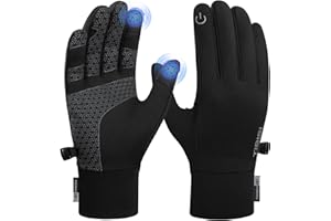 Benirap Winter Gloves Warm Touchscreen Windproof Gloves Men Women for Cycling Running Driving Cold Weather Gloves