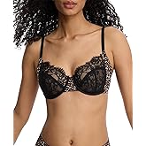 Skarlett Blue Entice Full Coverage Underwire Non Padded Everyday Bra with Lace fits up to H Cup
