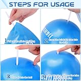 jjshund 25 cm Pilates Ball Small Exercise Mini Yoga Gym Ball 9.8 Inch view 4