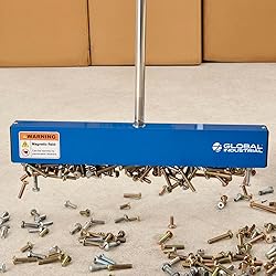 Global Industrial 20"W Magnetic Nail Sweeper With