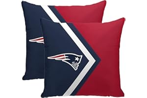 Pegasus Sports Officially Licensed NFL Side Arrow Poly Span 2 Pack Throw Pillows, 16" x 16"