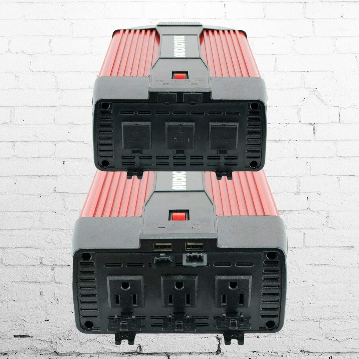 Audiotek 3000W Watt Power Inverter DC 12V AC 110V Car Converter USB Port Charger: Home Audio & Theater