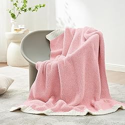 Snuggle Sac Heather Pink Blanket Twin