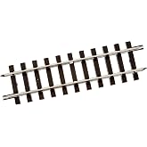 Bachmann Trains - Steel Alloy Track-1' Straight Track-4 pcs-Large G Scale | Steel Alloy Track, 1' Straight Track (4 pcs) - Large "G" Scale, For Indoor Use Only, 94511