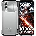 DOOGEE Blade10 Power Rugged Smartphone Unlocked,24GB+256GB/2TB, 10300mAh Rugged Phone, 6.6''HD+90Hz Android 14 Cell Phone, 50MP Camera, 3 Card Slots/Face Unlock/Fingerprint/NFC/Wi-Fi6E/IP69K